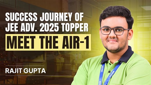 AIR-1 in JEE Advanced 2025 | Rajit Gupta’s Full Interview & Preparation Blueprint | ALLEN