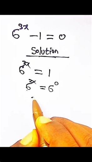 exponential equation #tutorial #maths #rxponential
