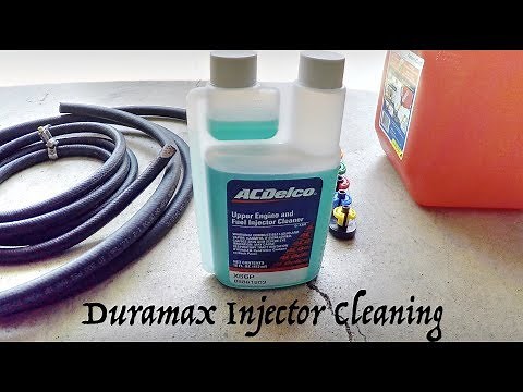 Duramax ACDelco Injector Cleaning with Before and After Balance Rates