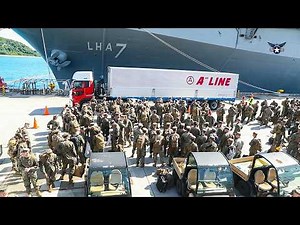 Venezuela High Tension! Thousand Marines of USS Tripoli LHA-7 Arrive In Pacific Ocean