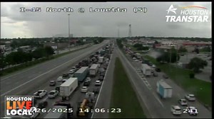 North Freeway shut down amid reports of armed woman on freeway