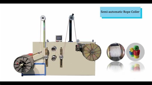 Automatic Wire Rope Coiler Coiling Machine for Winding on Bobbin