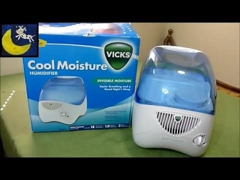 Review of Vicks Cool Mist Moisture Humidifier V3100 Invisible Mist