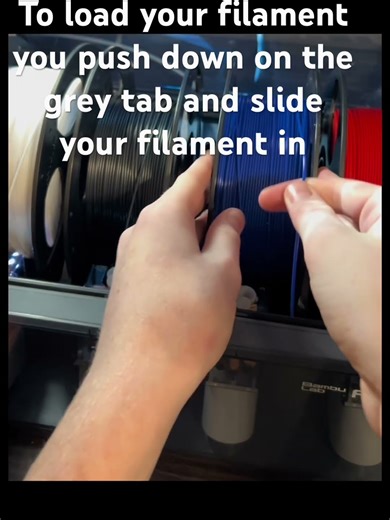 Loading/unloading your Bambu labs Ams #how to load your AMS #how to unload your AMS #3dprinting