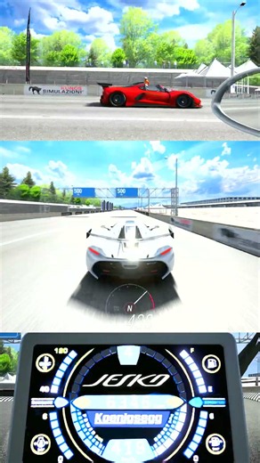 10,000HP Jesko vs Hennessey Venom F5 DRAG RACE