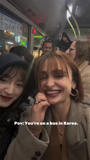Lee Sui | content creator | designer | That was hilarious 😄even bus driver was laughing when we enter and then we saw why😄 . . . #korea #bus #forigner #student | Instagram