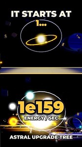 It starts at 1 Energy per second... #roblox