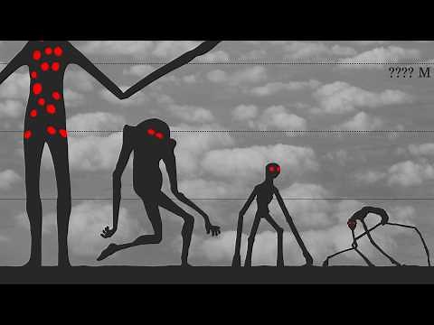 Trevor Henderson vs SCP | Ultimate Size Comparison (83 monsters)