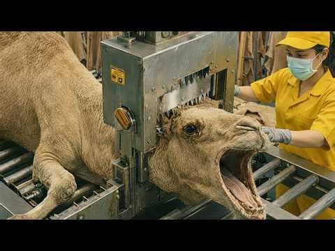 "Inside a Luxury 8K Factory: Camel Bones to Dove Shampoo — Full Heavy Machine Process