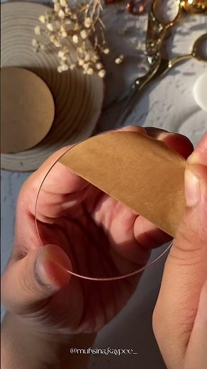 How to make acrylic keychain