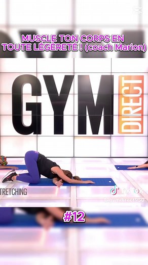 MUSCLE TON CORPS EN TOUTE LÉGÈRETÉ ! (coach Marion)#abdos #c8 #fit #fitness #gym #gymdirect #objectif #sandrinearcizet #sport #séance #gymdirec
