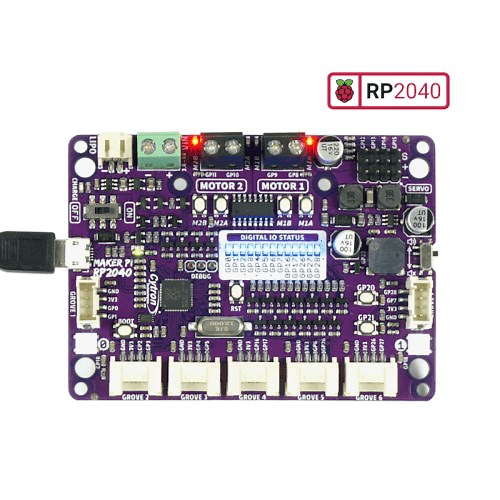 Maker Pi RP2040 : Simplifying Robotics with Raspberry Pi® RP2040