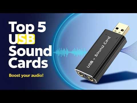Top 5 Best USB Sound Cards 2026 | Improve Audio Quality Instantly