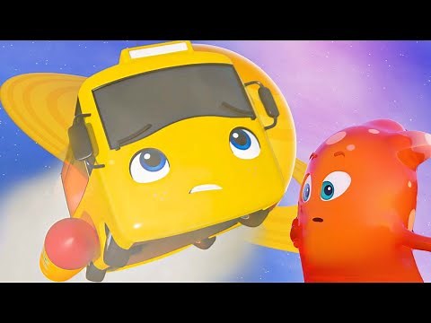 Buster the Rocket Bus Goes Space Exploring | Go Buster | Kids Cartoons | Go Buster and Friends