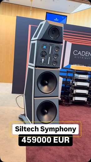 17K views · 1.5K reactions | Siltech Symphony loudspeaker (459.000 EUR) on a Nagra setup and SME turntable #hifi #audiophile #highendaudio #music #loudspeakers #loudspeaker | Audiophiles.eu | Facebook