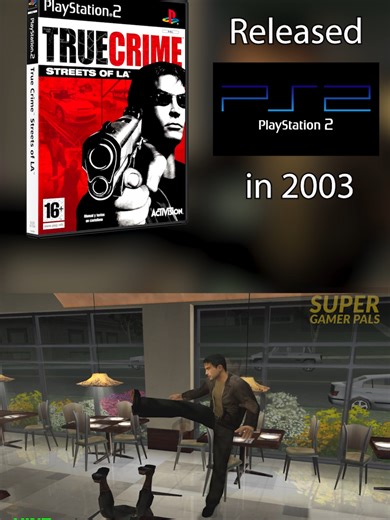 Retro Classic: True Crime Streets of LA #playstation #nostalgia #fyp #retrogamingontiktok #2003 #true #crime #streets #LosAngeles #gta #openworld