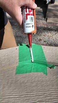 How To Caulk LP Smartside Siding #shorts #lexel #sashco #lpsmartside #siding #howto #diy #caulk