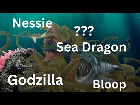 Fictional Sea Monster Size Comparison: Meet the Largest Sea Monsters from Film and Gaming History!