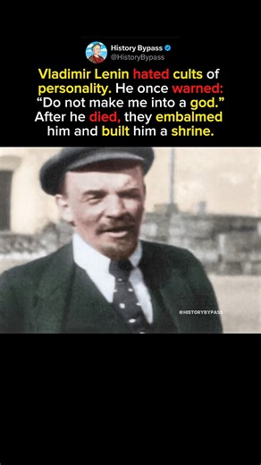 Lenin Never Wanted This After Death #shorts