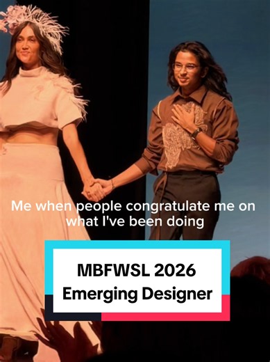 I Did It! Selected as an Emerging Designer for MBFWSL 2026 🥹