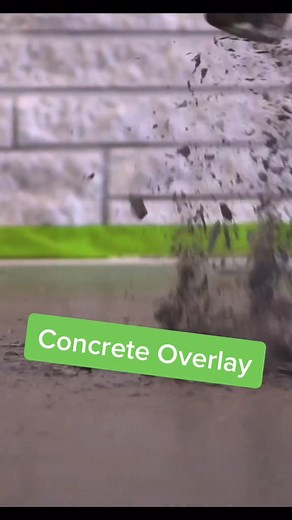 DIY concrete overlay! #diy #concrete #alwayslearning | BYOT