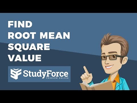 📚 How to find the root mean square value