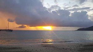 9.2K views · 136 reactions | Sunset Brewers Bay Beach St. Thomas USVI | What's Going on St.Thomas | Facebook