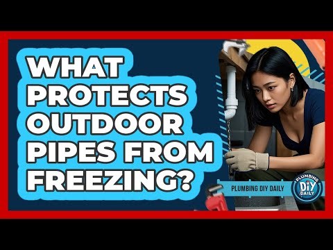 What Protects Outdoor Pipes From Freezing?