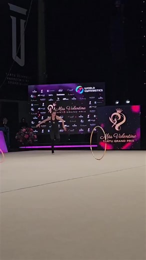 Taisiia Onofriichuk's 2026 Hoop Routine