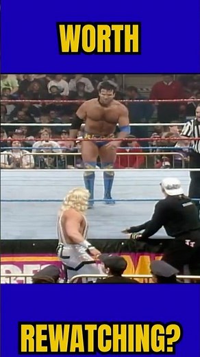 Razor Ramon vs Jeff Jarrett Was A Bright Spot of WrestleMania 11 #shorts