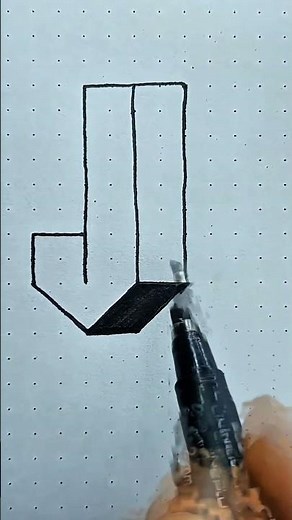 3D Calligraphy: Mastering the Letter 'J'