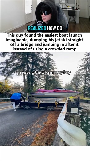 The easiest way to launch your boat instead of a loading ramp