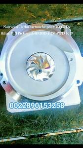 Modèle:CT16V P/N : 17201-11110 Turbo OEM :89674-71020 Nouveau Turbo cartouche pour TOYOTA Hilux VIII pickup 2.4D 2GD-FTV 4WD 2019 #facebookyacmotorsturbo #atelier #reparation #vente #turbocompresseur #lometogo #WhatsAppNo 0022890153258 | Yacmotors Yac
