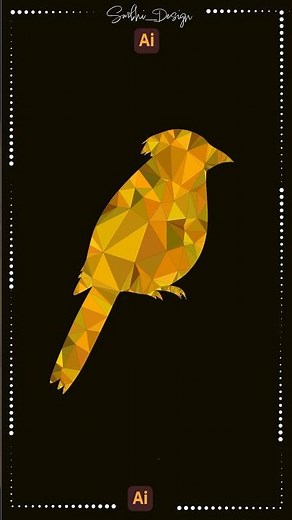 Poly Art with Triangulator Script in one click | Triangulator Script | Adobe Illustrator