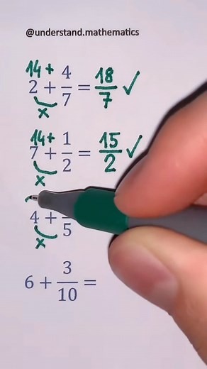 Fraction Calculation 📚💡#maths #mathematics #study #knowledge #school #reeels #reels #reel | Understand Mathematics