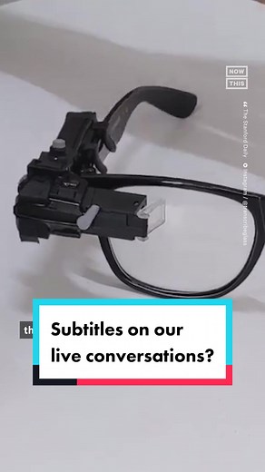 What if you could have subtitles on live conversations in real time? The two college students behind @transcribe have invented just that — and it could increase accessibility for deaf and hard of hearing people #transcribeglass #nowthis #nowthisnews