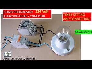 analog timer programming