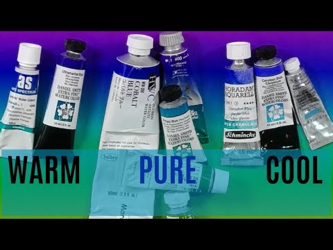 Explore Blue: Warm, Pure, and Cool + Understanding Hue