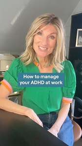 Have you noticed your ADHD showing up at work? It can sometimes take over, but with these tips, you can stay organized, manage your time, and improve focus. And for more information and tips, listen to “MissUnderstood,” the podcast channel for women with ADHD. https://u.org/43eLNG9 #ADHD #ADHDAtWork #WorkTips #ADHDLife #ProductivityTips #WomenWithADHD | Understood.org