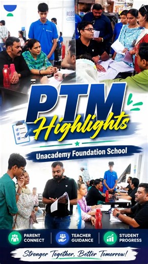 PTM at Unacademy Foundation School | Parents, Teachers & Students Together for Success
