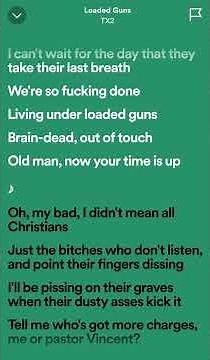 Loaded guns- lyrics ‪@TX2OFFICIAL‬