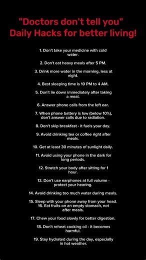 19 Healthy Habits That Can Improve Your Life