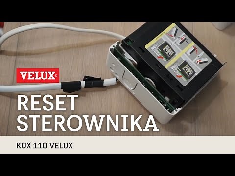 Reset sterownika KUX 110 VELUX