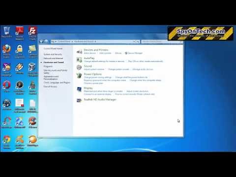 a Quick Way to Solve Realtek HD Audio Plugged and Unplugged Problem