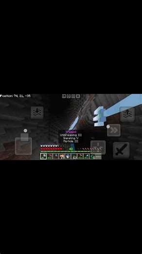 I'm playing offline on Minecraft!