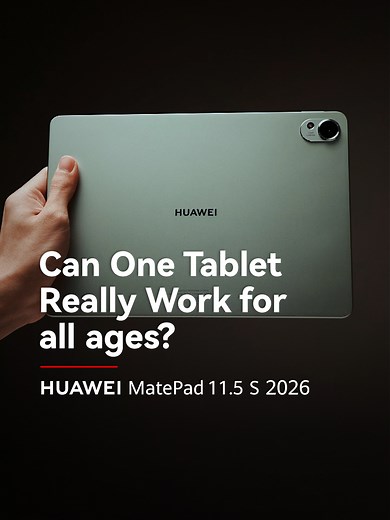 Discover the HUAWEI MatePad 11.5 S 2026 for All Ages