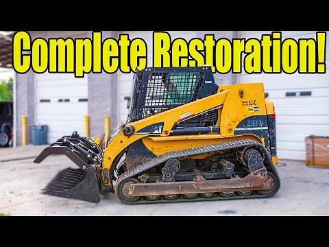 How We Replaced The ASV Tracks & Undercarriage on our CAT 267D.