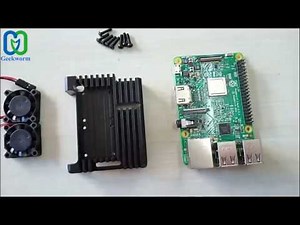 How to install Raspberry Pi Armor Case with Dual Fan?
