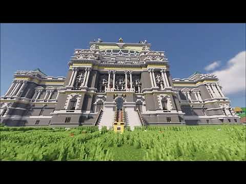 Neoklassizistische Bibliothek in Minecraft (Official Trailer)