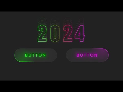 2024 Modern Buttons using CSS & Vanilla Javascript